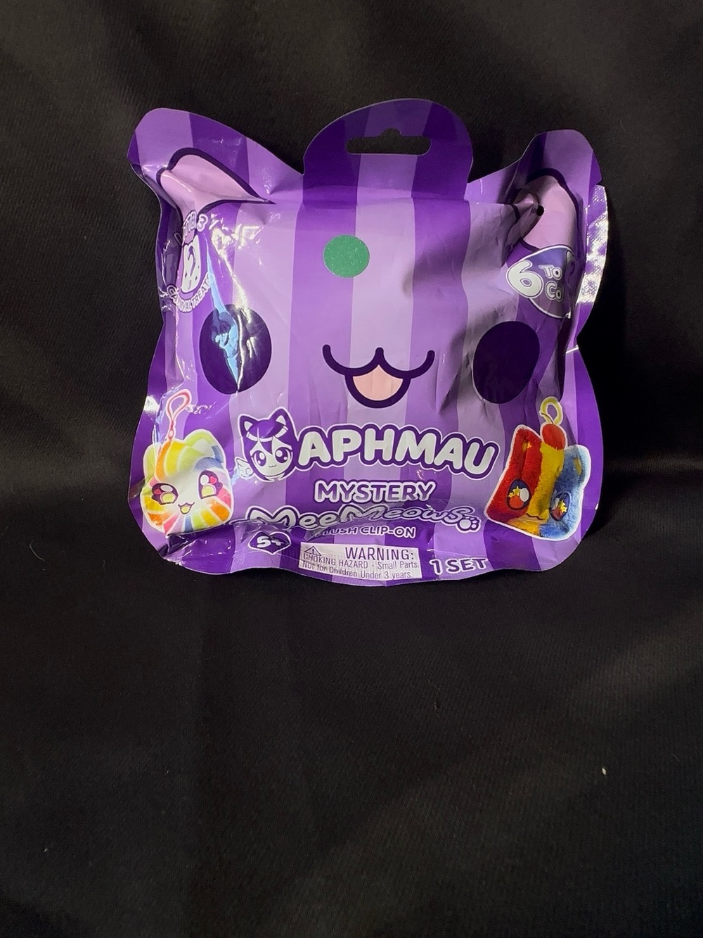 Aphmau Mystery MeeMeows Plush Clip-On Litter 3 Carnival Treats Blind Bag Sealed